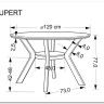 Стол обеденный Halmar RUPERT 120 (орех/орех) заказать по цене 33 759 руб. в Ростове на Дону в интернет магазине