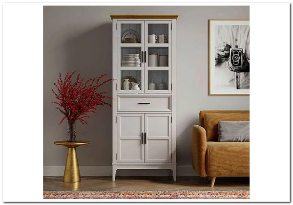 Шкаф для посуды Квадро-С 221-185 заказать по цене 41 321 руб. в Ростове на Дону в интернет магазине