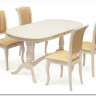 Стол раскладной Siena ( SA-T6EX2L ) ivory white (слоновая кость 2-5) заказать по цене 47 250 руб. в Ростове на Дону в интернет магазине