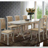Стол раскладной Siena ( SA-T6EX2L ) ivory white (слоновая кость 2-5) заказать по цене 47 250 руб. в Ростове на Дону в интернет магазине