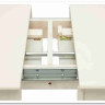 Стол раскладной Siena ( SA-T6EX2L ) ivory white (слоновая кость 2-5) заказать по цене 47 250 руб. в Ростове на Дону в интернет магазине