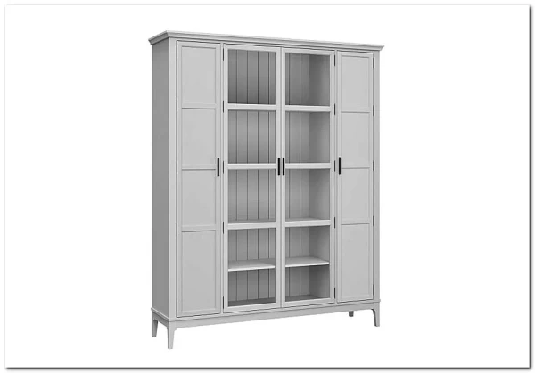 Шкаф для книг Квадро-С 422Ф из массива сосны заказать по цене 81 173 руб. в Ростове на Дону в интернет магазине