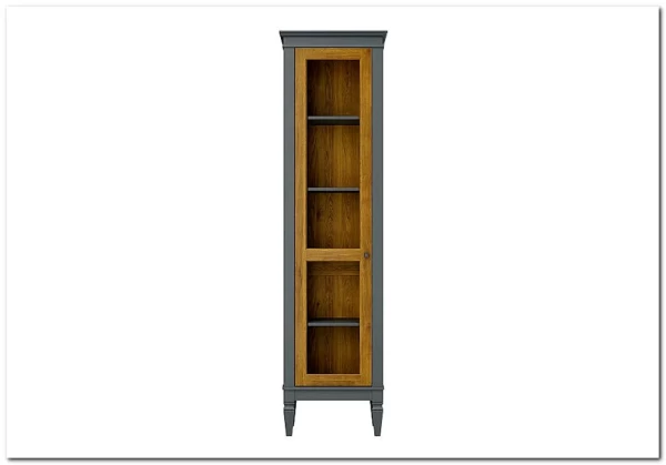 Шкаф для посуды Ольса-С 100Л из массива сосны заказать по цене 31 709 руб. в Ростове на Дону в интернет магазине