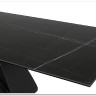 Стол обеденный Signal DIUNA CERAMIC раскладной (черный мат) заказать по цене 186 469 руб. в Ростове на Дону в интернет магазине