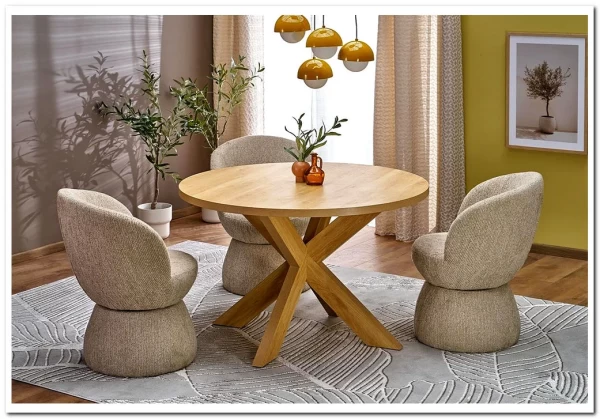 Стол обеденный Halmar MORUS 105 (натуральный/натуральный) заказать по цене 28 055 руб. в Ростове на Дону в интернет магазине