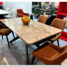 Стол EDER 160 GLOSS AMBER JADE SOLID CERAMIC / Орех, DISAUR заказать по цене 99 600 руб. в Ростове на Дону в интернет магазине