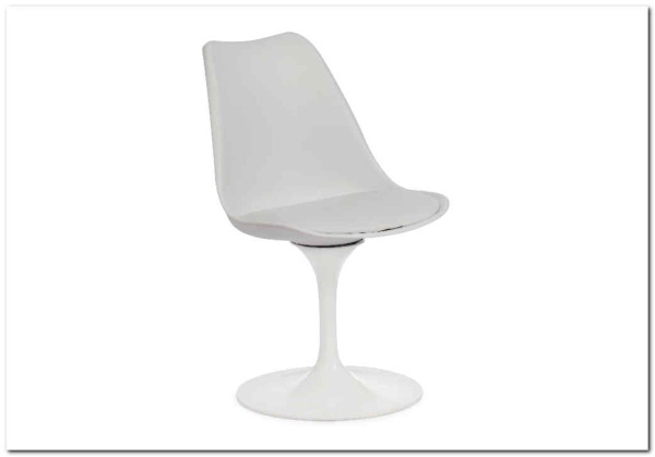 Стул TULIP FASHION CHAIR (mod.109) белый / белый заказать по цене 8 950 руб. в Ростове на Дону в интернет магазине