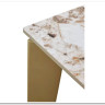 Стол CORNER 120 GLOSS LUXURY PANDORA SOLID CERAMIC / шампань, ®DISAUR заказать по цене 71 450 руб. в Ростове на Дону в интернет магазине