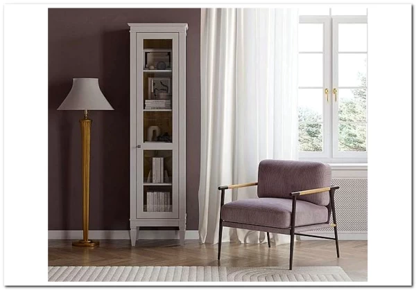 Шкаф для посуды "Ольса-С" 100П из массива сосны заказать по цене 31 709 руб. в Ростове на Дону в интернет магазине