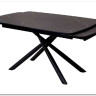 Стол RIVOLI 140 MATT BLACK MARBLE SOLID CERAMIC / BLACK заказать по цене 74 900 руб. в Ростове на Дону в интернет магазине