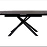 Стол RIVOLI 140 MATT BLACK MARBLE SOLID CERAMIC / BLACK заказать по цене 74 900 руб. в Ростове на Дону в интернет магазине