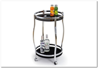 Стол сервировочный Halmar BAR-8 (черный)