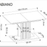 Стол обеденный Halmar FABIANO 135 раскладной (дуб вотан/черный) заказать по цене 35 569 руб. в Ростове на Дону в интернет магазине