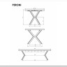 Стол обеденный Halmar PERONI 100 раскладной (дуб золотой/черный) заказать по цене 86 595 руб. в Ростове на Дону в интернет магазине