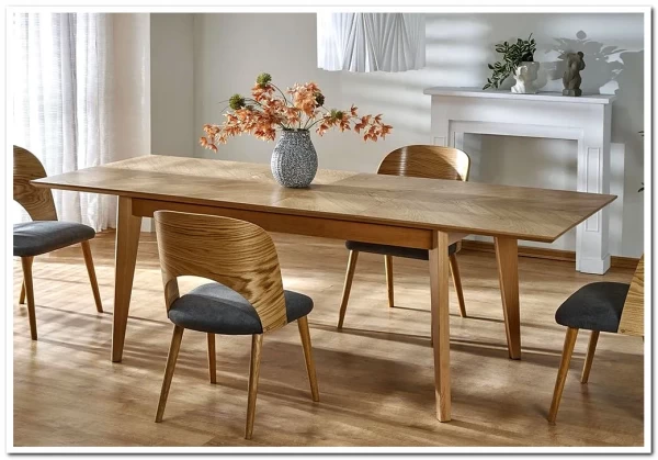 Стол обеденный Halmar EDMONDO 160 раскладной (дуб) заказать по цене 104 586 руб. в Ростове на Дону в интернет магазине