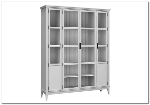 Шкаф для книг Квадро-С 422С из массива сосны заказать по цене 81 173 руб. в Ростове на Дону в интернет магазине