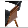 Стул кухонный Halmar K544 (черный/орех) заказать по цене 19 783 руб. в Ростове на Дону в интернет магазине