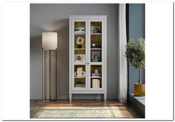 Шкаф для посуды Ольса-С 200 из массива сосны заказать по цене 43 049 руб. в Ростове на Дону в интернет магазине