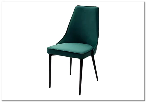 Стул NEPAL-P ЗЕЛЕНЫЙ 19 велюр/ черный каркас заказать по цене 7 100 руб. в Ростове на Дону в интернет магазине