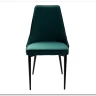 Стул NEPAL-P ЗЕЛЕНЫЙ 19 велюр/ черный каркас заказать по цене 7 100 руб. в Ростове на Дону в интернет магазине