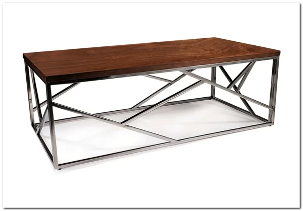 Стол журнальный Signal ESCADA A (орех/серебряный) заказать по цене 35 711 руб. в Ростове на Дону в интернет магазине