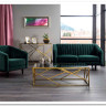 Диван ASPREY 2 Velvet Bluvel 78  Signal (зеленый) заказать по цене 77 733 руб. в Ростове на Дону в интернет магазине