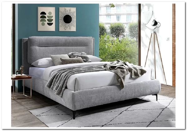 Кровать SIGNAL NIKOZJA Raven 06 светло-серый, 160/200 заказать по цене 66 718 руб. в Ростове на Дону в интернет магазине