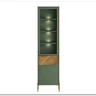 Витрина Siena REG1W1D1S дымчатый зеленый/дуб вотан BRW заказать по цене 28 950 руб. в Ростове на Дону в интернет магазине