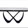 Стол обеденный Signal INFINITY Ceramic 160 раскладной (Nature Cloud белый/черный) заказать по цене 209 327 руб. в Ростове на Дону в интернет магазине