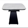 Стол обеденный Signal INFINITY Ceramic 160 раскладной (Nature Cloud белый/черный) заказать по цене 209 327 руб. в Ростове на Дону в интернет магазине