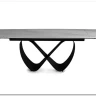 Стол обеденный Signal INFINITY Ceramic 160 раскладной (Nature Cloud белый/черный) заказать по цене 209 327 руб. в Ростове на Дону в интернет магазине