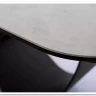 Стол обеденный Signal INFINITY Ceramic 160 раскладной (Nature Cloud белый/черный) заказать по цене 209 327 руб. в Ростове на Дону в интернет магазине