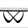 Стол обеденный Signal INFINITY Ceramic 160 раскладной (Nature Cloud белый/черный) заказать по цене 209 327 руб. в Ростове на Дону в интернет магазине