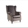 Кресло BARON Velvet Bluvel 14  Signal (серый) заказать по цене 47 283 руб. в Ростове на Дону в интернет магазине