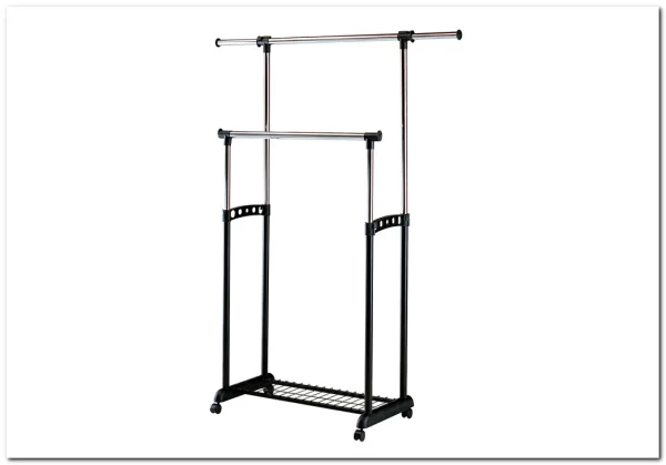 Вешалка напольная Halmar WU-11 (хром/черный) заказать по цене 5 851 руб. в Ростове на Дону в интернет магазине