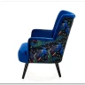 Кресло Halmar PAGONI (темно-синий/черный) заказать по цене 43 019 руб. в Ростове на Дону в интернет магазине