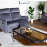Диван SIGNAL TRAVIS 3 Velvet Bluvel 14 раскладной (серый) заказать по цене 102 739 руб. в Ростове на Дону в интернет магазине