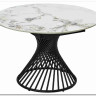 Стол BUENO 120 GLOSS GOLDEN JADE SOLID CERAMIC / BLACK, DISAUR заказать по цене 108 700 руб. в Ростове на Дону в интернет магазине