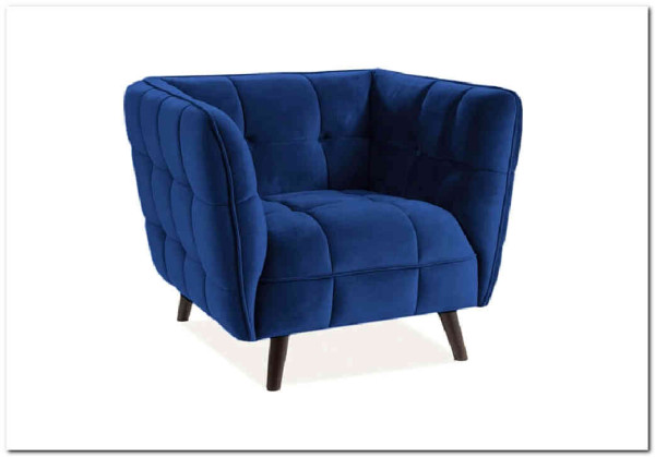 Кресло CASTELLO 1 Velvet Bluvel 86  Signal (темно-синий) заказать по цене 64 889 руб. в Ростове на Дону в интернет магазине Кресло CASTELLO 1 Velvet Bluvel 86  Signal (темно-синий) заказать по цене 64 889 руб. в Ростове на Дону в интернет магазине