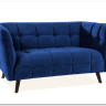 Кресло CASTELLO 1 Velvet Bluvel 86  Signal (темно-синий) заказать по цене 64 889 руб. в Ростове на Дону в интернет магазине