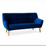 Диван Signal NORDIC 3 Velvet Bluvel 86 синий заказать по цене 67 577 руб. в Ростове на Дону в интернет магазине