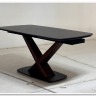 Стол BLANCO 160 MATT BLACK MARBLE SOLID CERAMIC / Орех, DISAUR заказать по цене 102 000 руб. в Ростове на Дону в интернет магазине