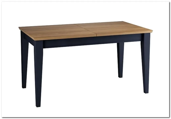 Стол обеденный Форест Графит 140 со вставкой (массив) заказать по цене 39 975 руб. в Ростове на Дону в интернет магазине