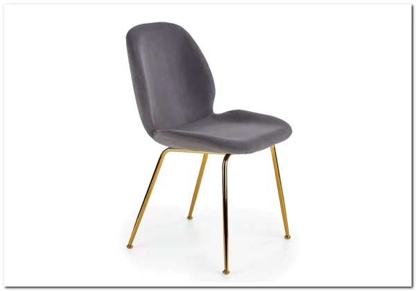 Стул кухонный Halmar K381 (серый/золотой) заказать по цене 13 416 руб. в Ростове на Дону в интернет магазине