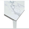 Стол CORNER 120 GLOSS GOLDEN JADE SOLID CERAMIC / WHITE, DISAUR заказать по цене 57 950 руб. в Ростове на Дону в интернет магазине