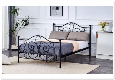 Кровать Halmar PANAMA (черный) 140/200