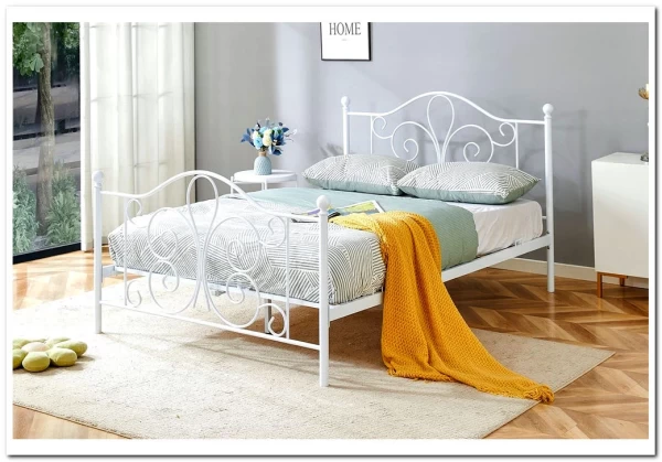 Кровать Halmar PANAMA (белый) 140/200 заказать по цене 28 094 руб. в Ростове на Дону в интернет магазине