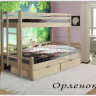 Двухъярусная кровать Орлёнок c нижним спальным местом 120/140 из сосны по цене 49 130 руб. в магазине Другая Мебель в Ростове на Дону