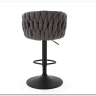 Стул барный Halmar H125 (серый/черный) заказать по цене 15 165 руб. в Ростове на Дону в интернет магазине