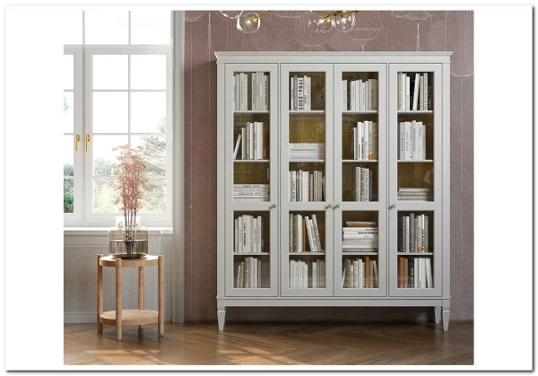 Шкаф для посуды Ольса-С 400 из массива сосны заказать по цене 83 225 руб. в Ростове на Дону в интернет магазине